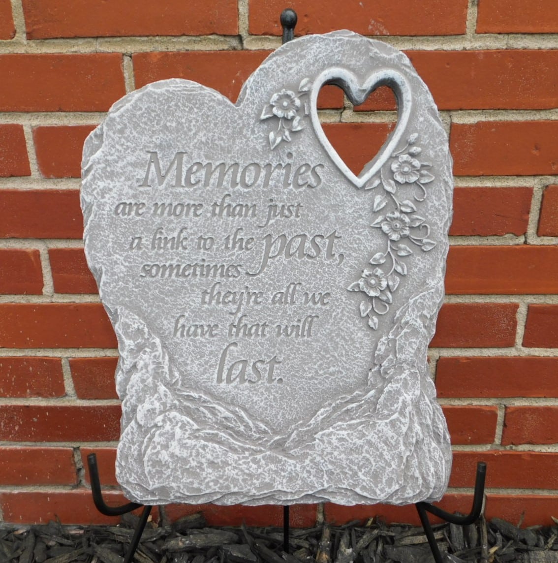 Memories - Large Vertical Stone with Stand