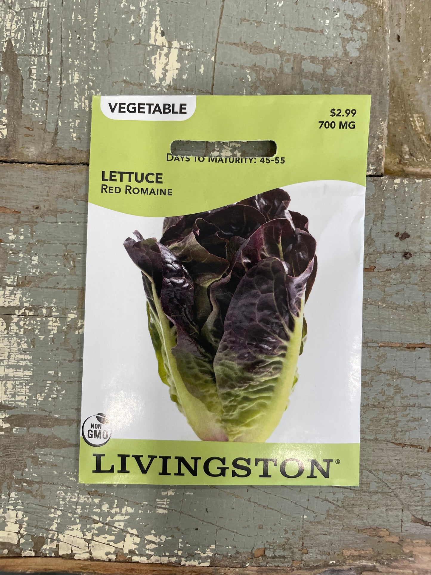 Lettuce - Red Romaine