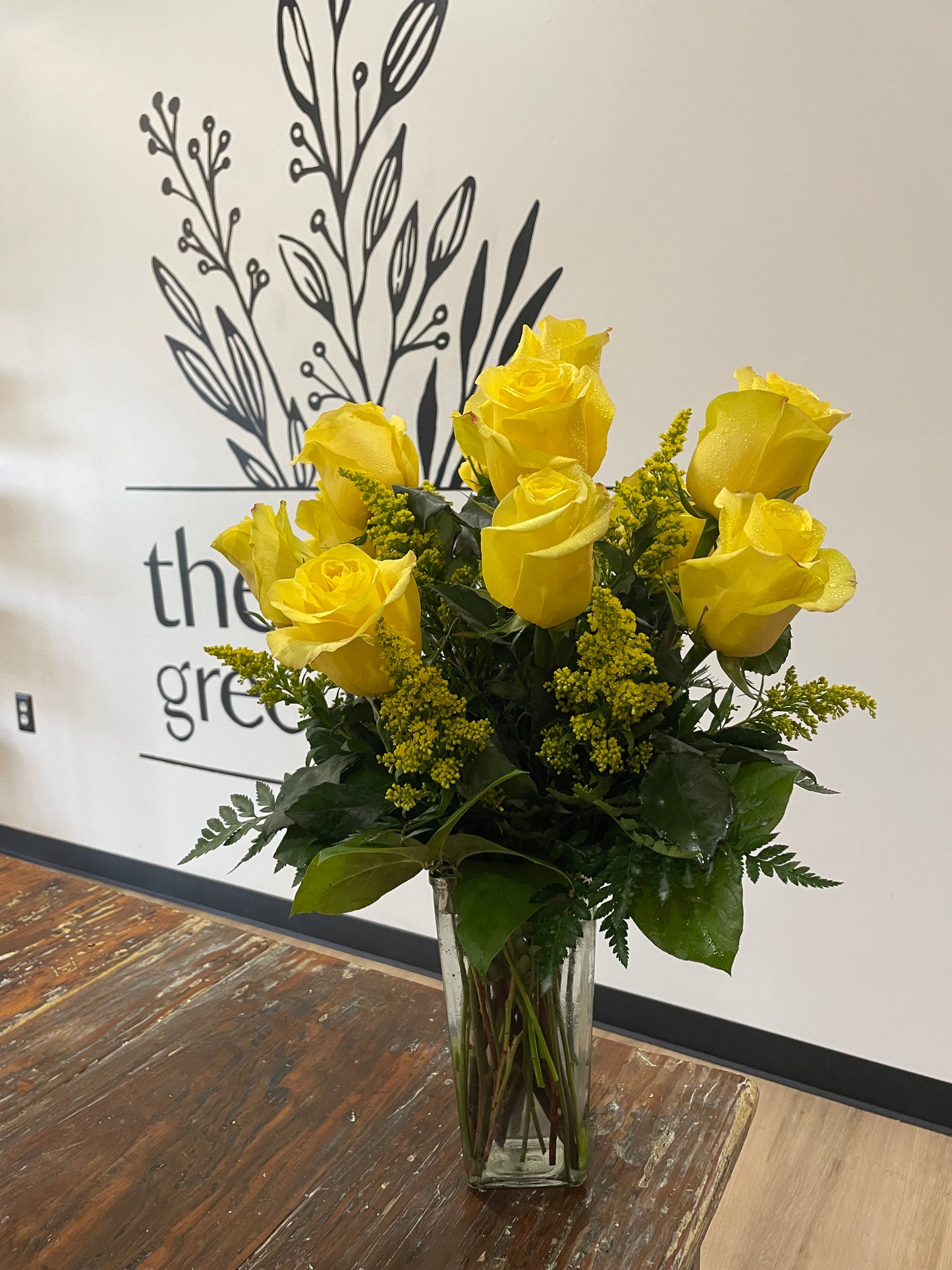 Dozen Yellow Roses