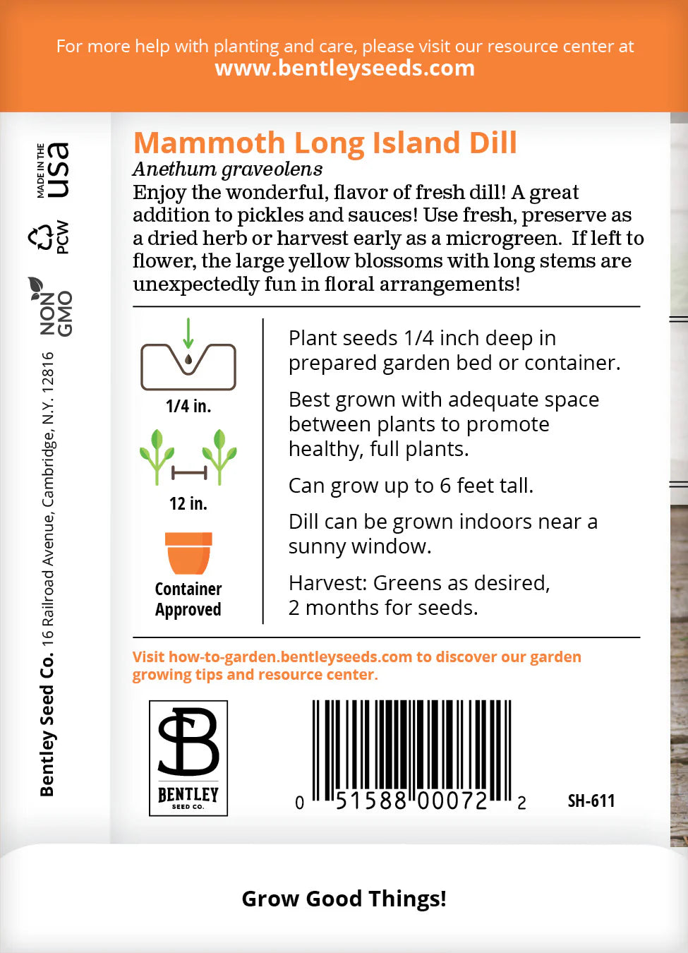 Dill - Mommoth Long Island