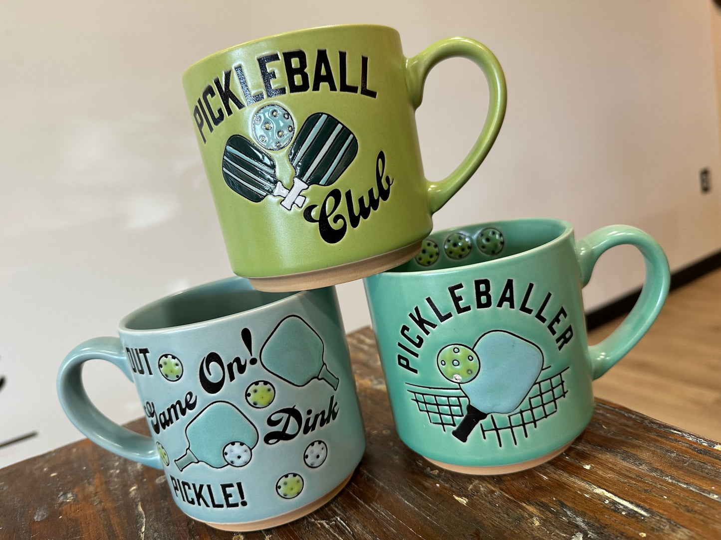 Pickleball Mug Arrangement