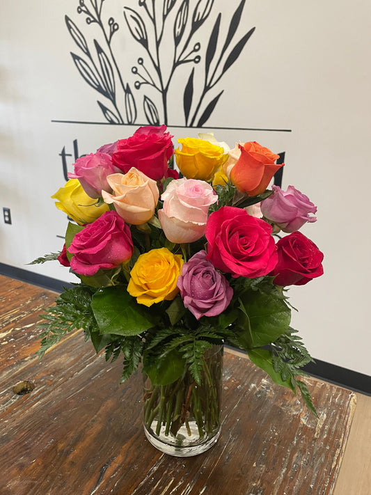 Two Dozen Assorted Roses