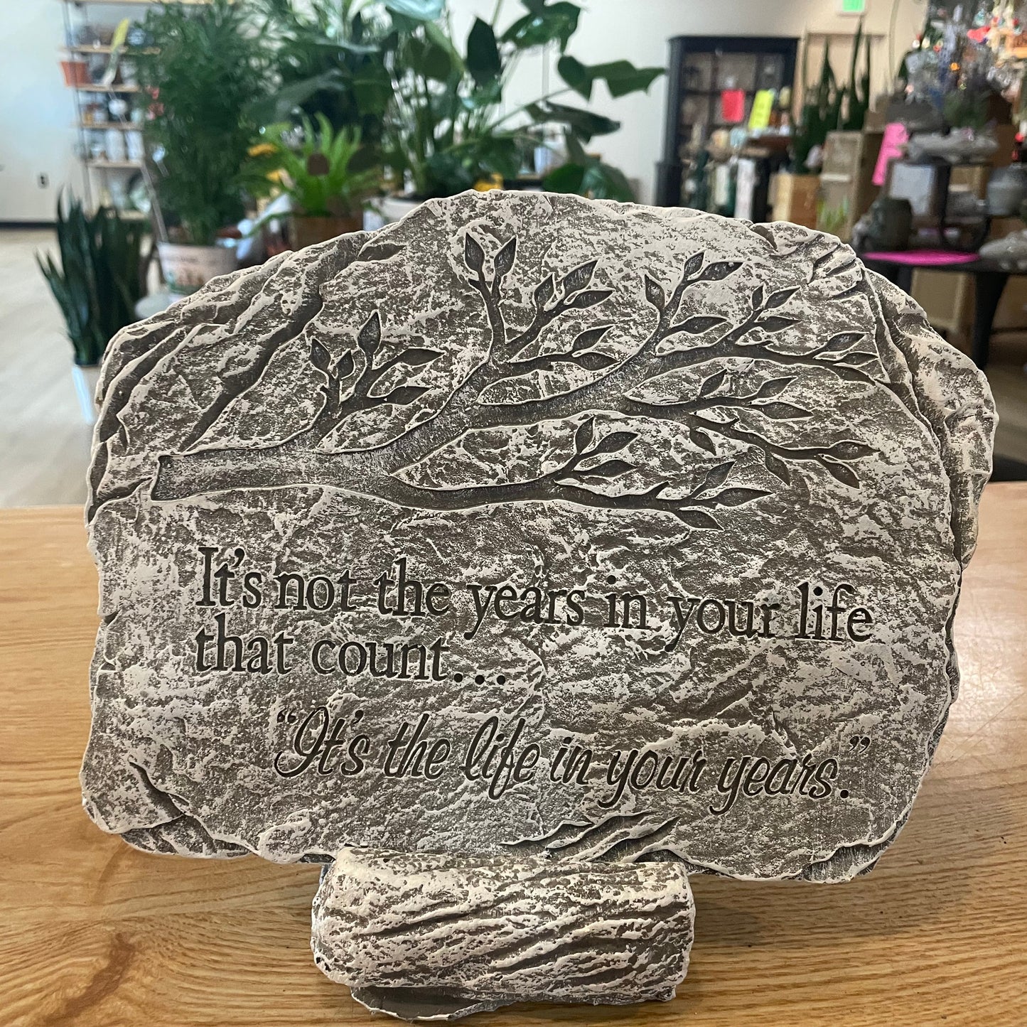 Small Stone with Stand