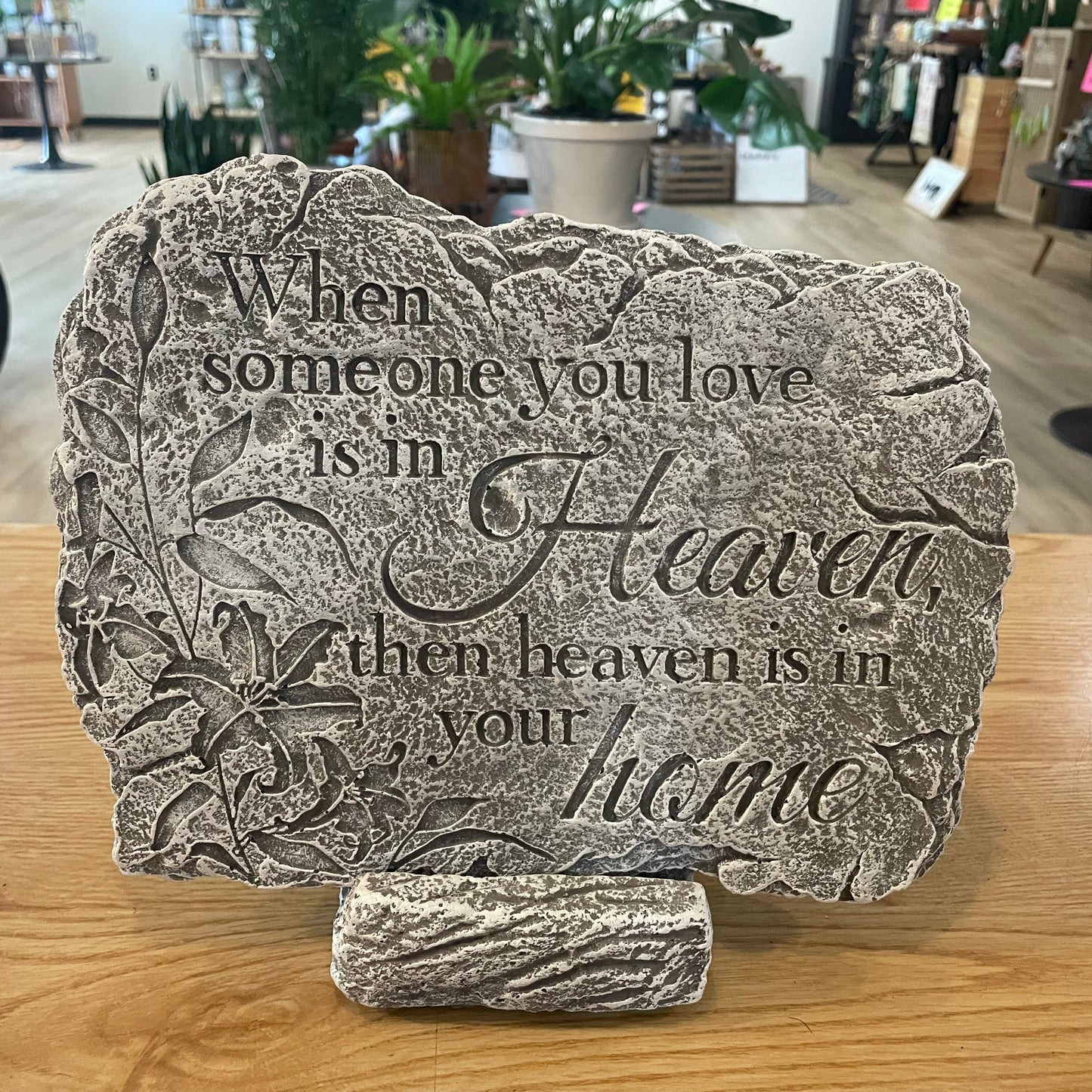 Small Stone with Stand