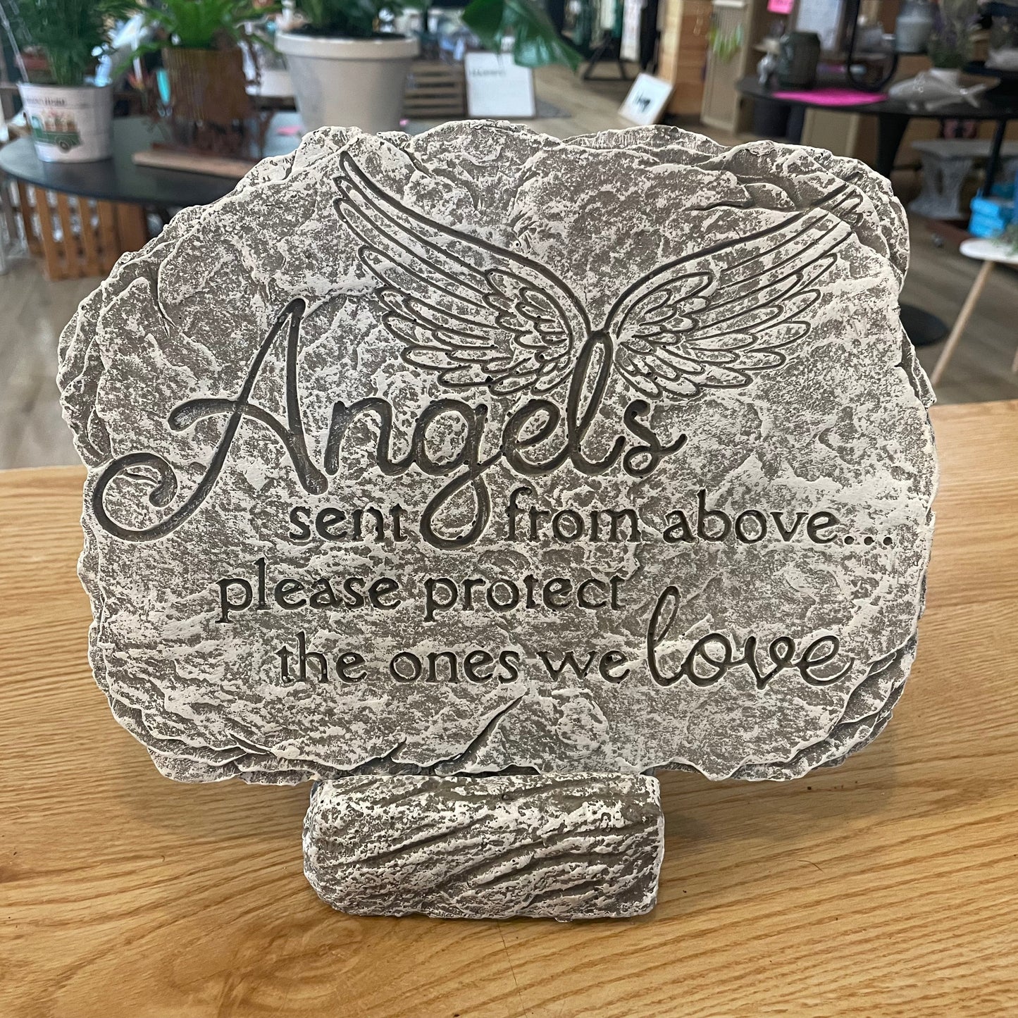Small Stone with Stand