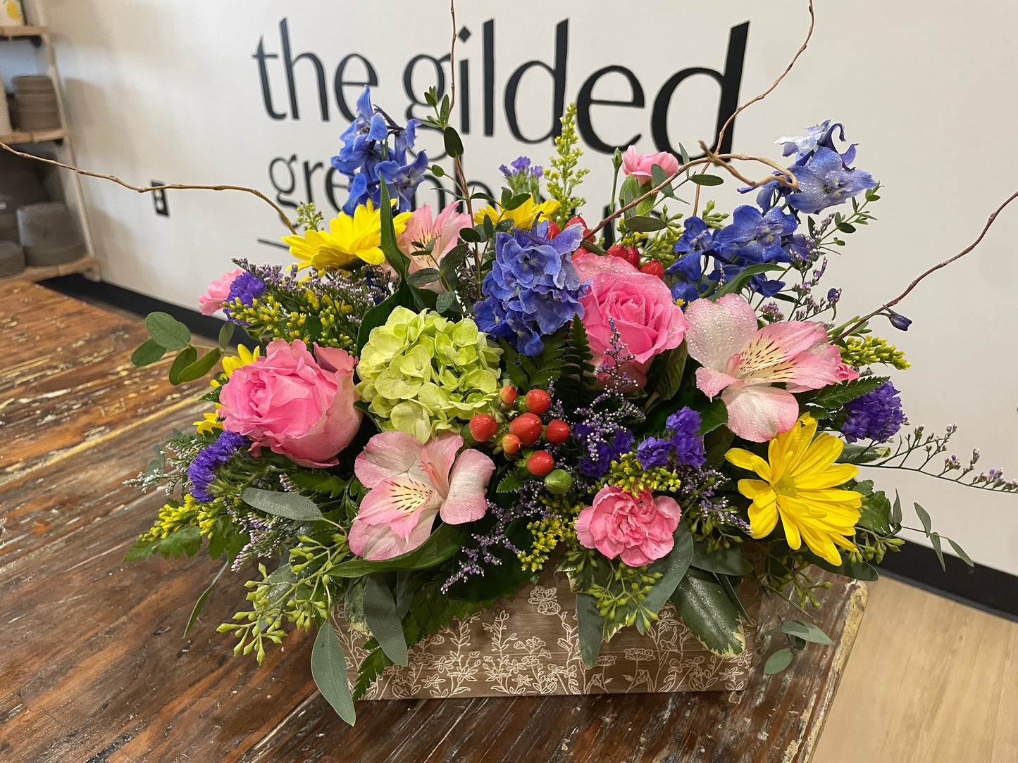 Spring Box Arrangement