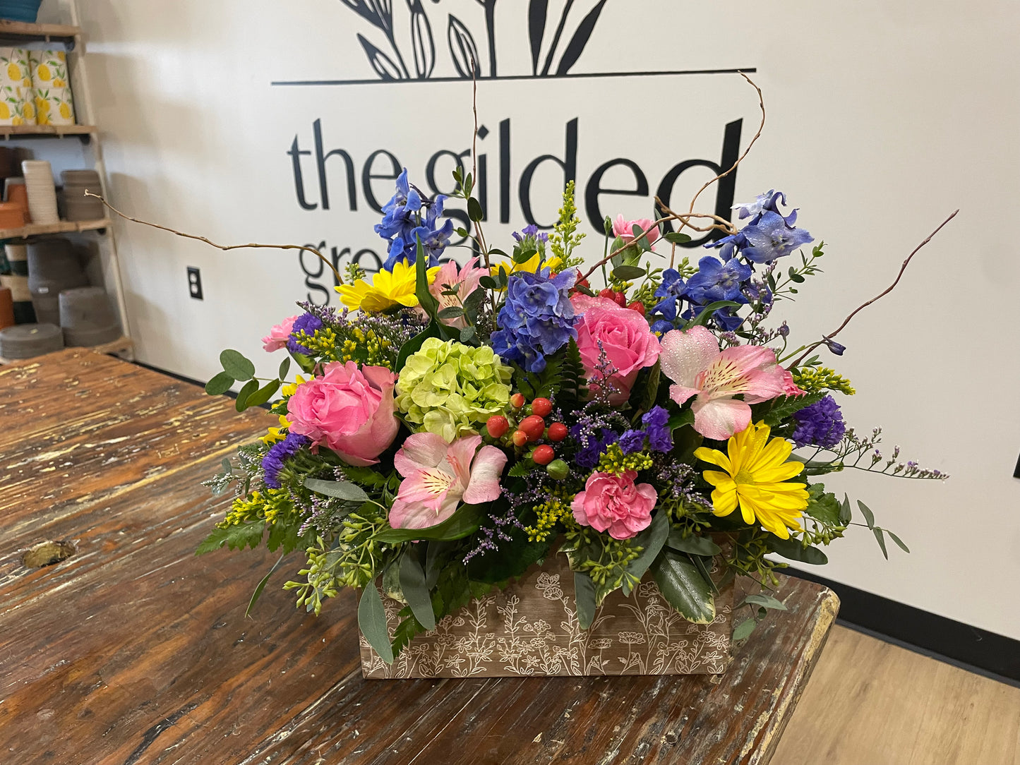 Spring Box Arrangement