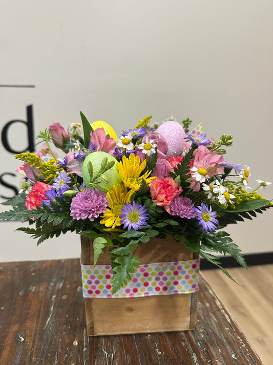 Pastel Easter box