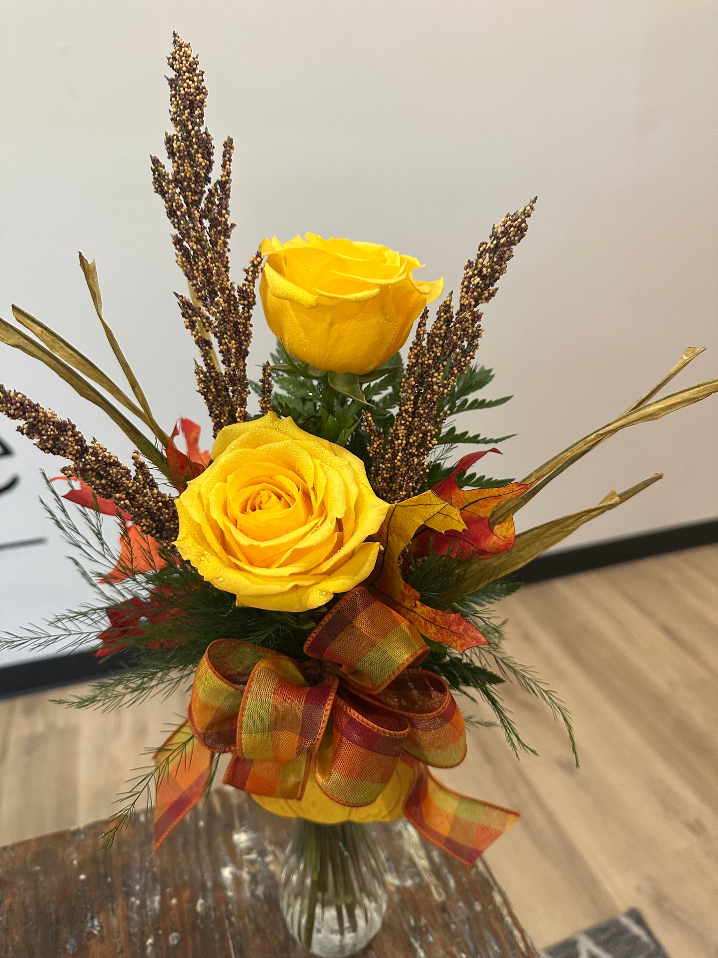 Fall Bud Vase