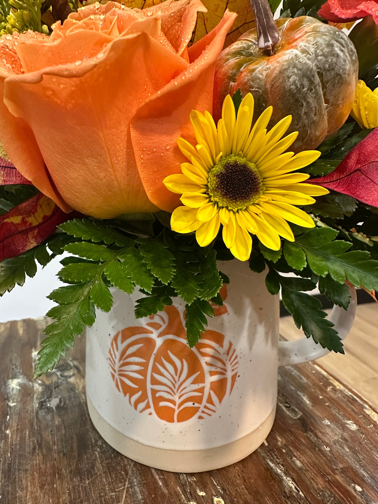 Pumpkin mug