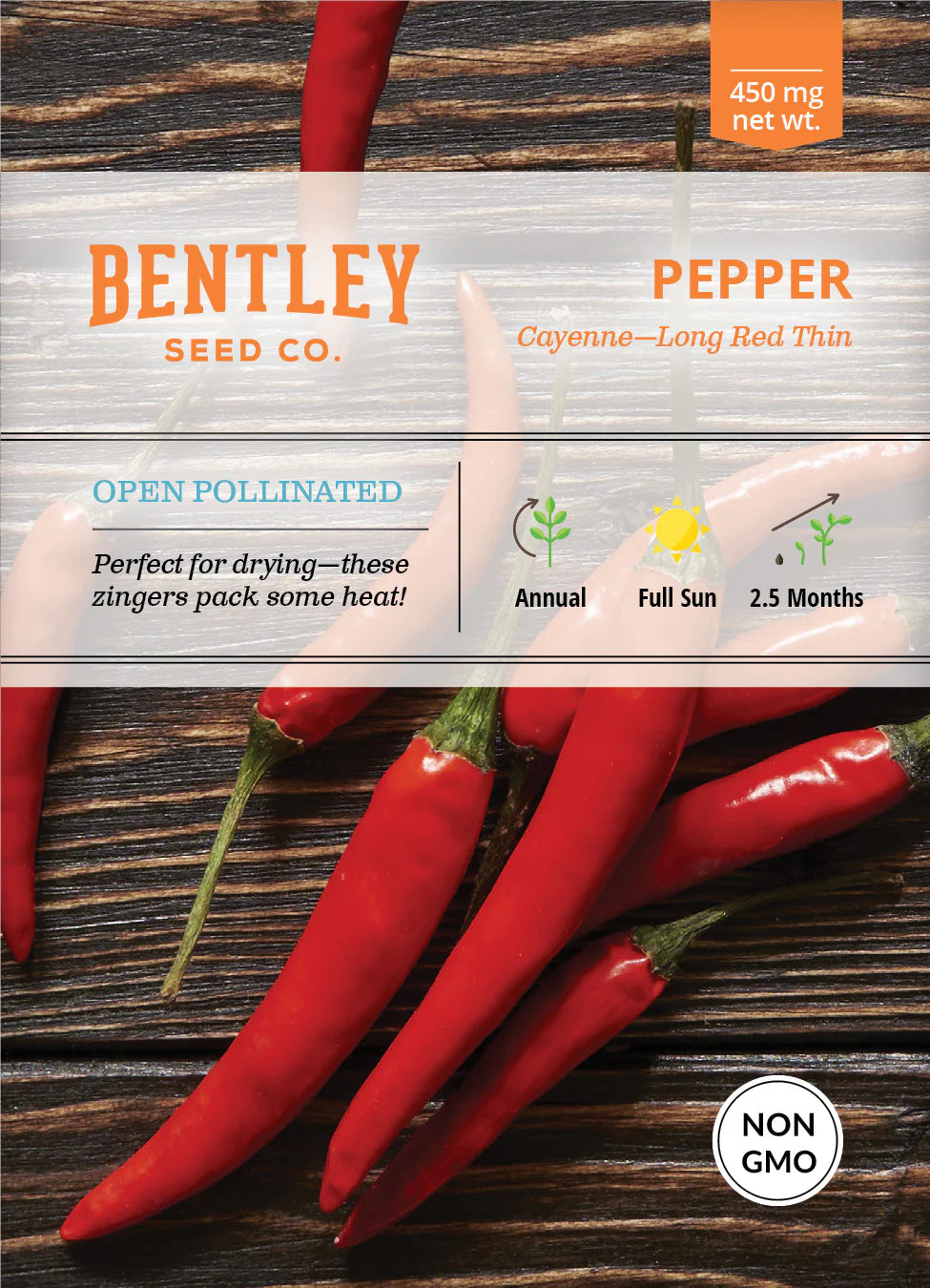 Pepper - Cayenne, Long Red Thin