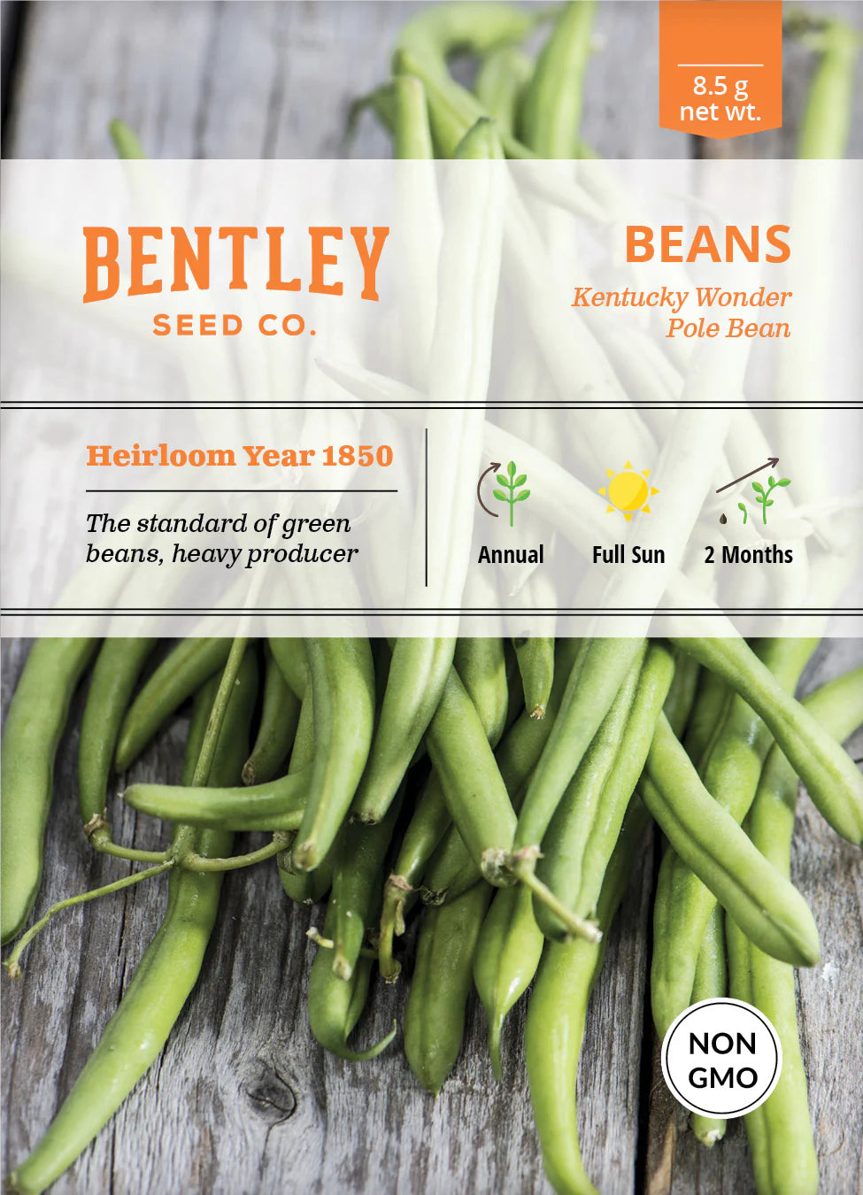 Beans - Kentucky Wonder Pole Bean
