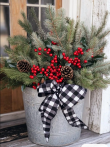 Winter Porch Pot Class