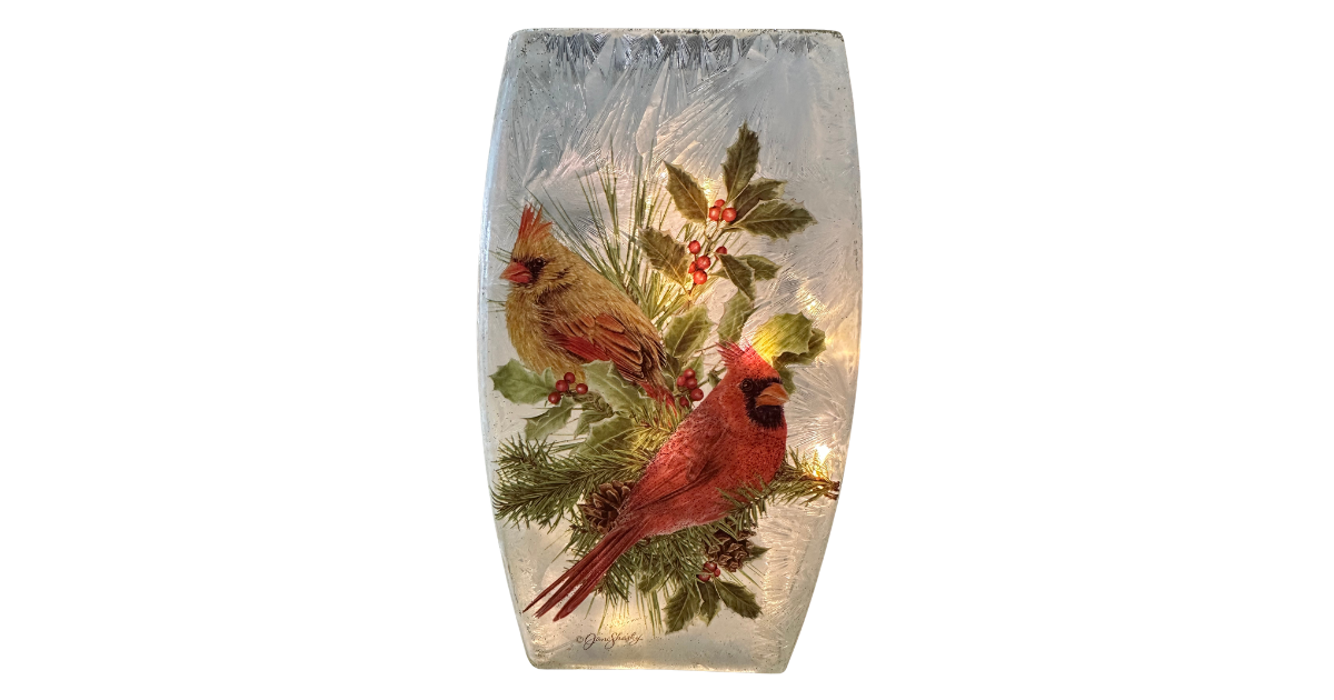 Cardinal Pair - Winter Luminary
