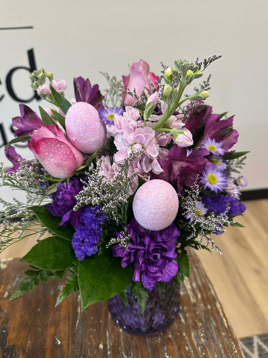 Purple Pastel Egg